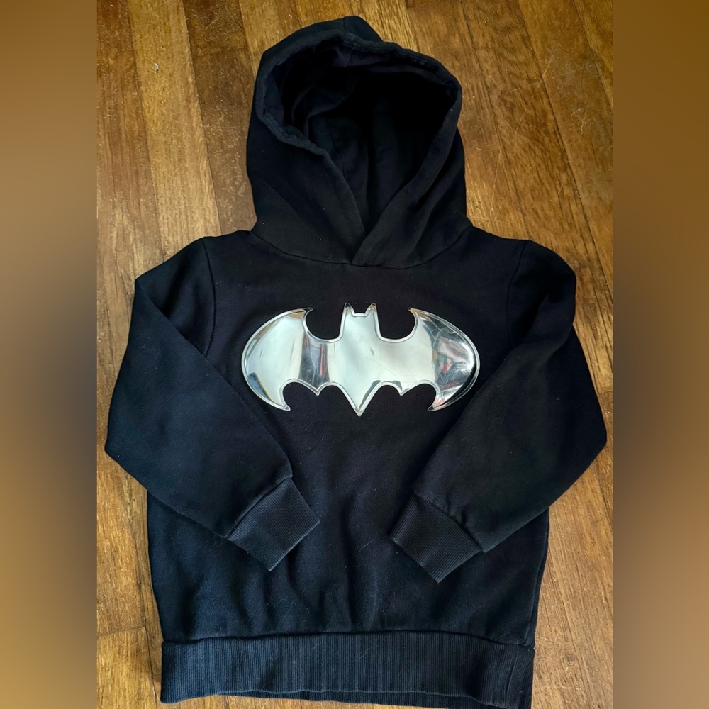 Boy’s Batman Hoodie - Size 4-6 Year Old ~
